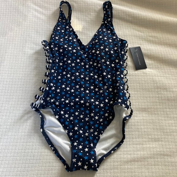 Tommy Hilfiger Other - NWT Tommy Hilfiger Swimsuit, Blue Star, Size 10
